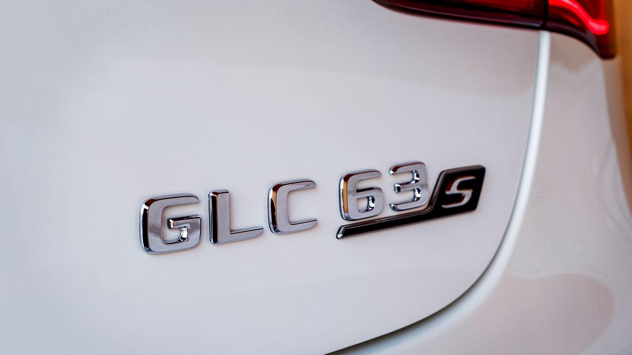 Mercedes-AMG GLC 63 S Coupé - Schriftzug