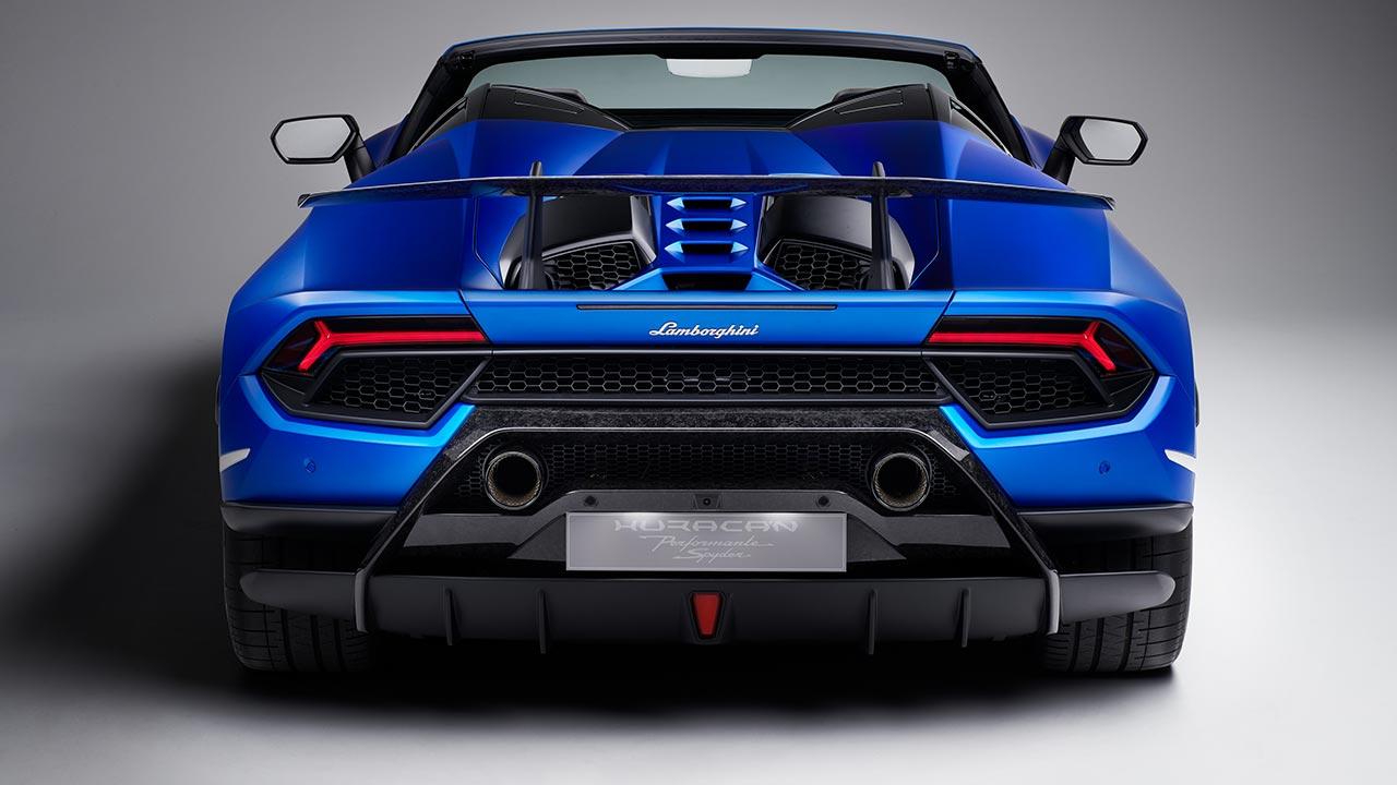 Lamborghini Huracán Performante Spyder - Heckansicht