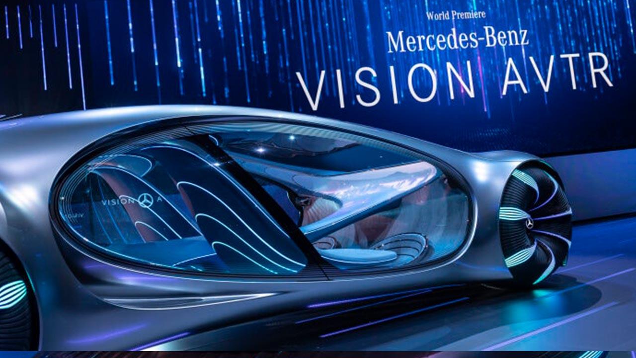 Mercedes Benz Vision AVTR - Seitenansicht