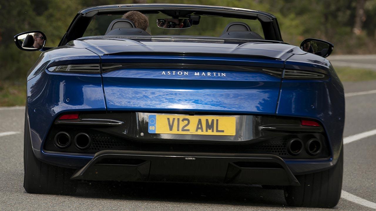 Aston Martin DBS Superleggera Volante - Heck
