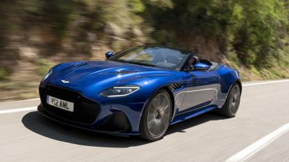 Aston Martin DBS Superleggera Volante - mit voller Geschwindigkeit