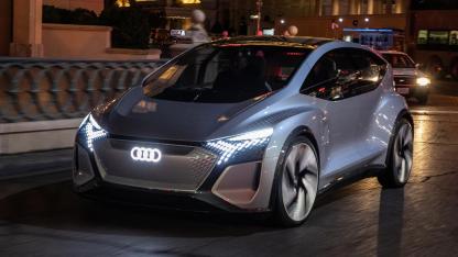 Audi AI:ME - in voller Fahrt