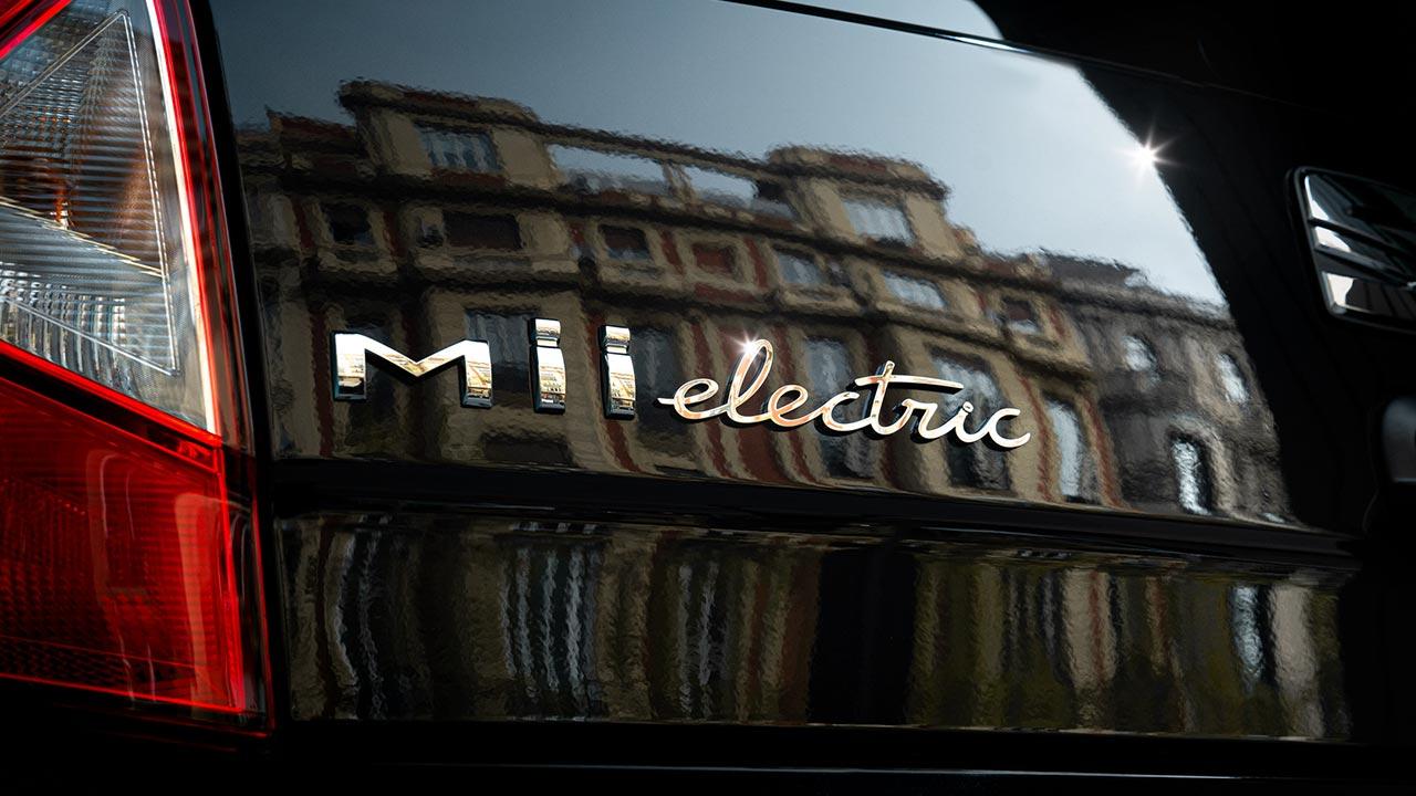 SEAT Mii electric - Schriftzug