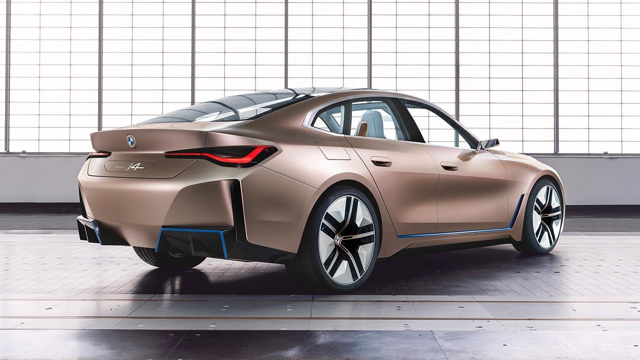 BMW Concept i4 - Heckansicht