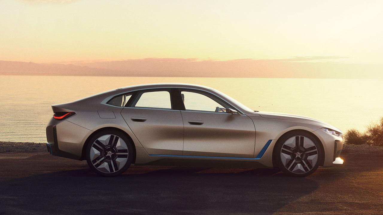 BMW Concept i4 - Seitenansicht
