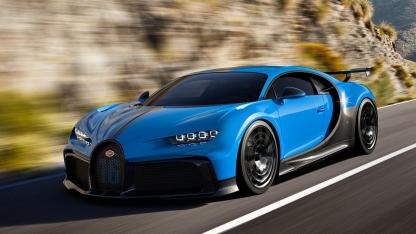 Bugatti Chiron Pur Sport - in voller Fahrt