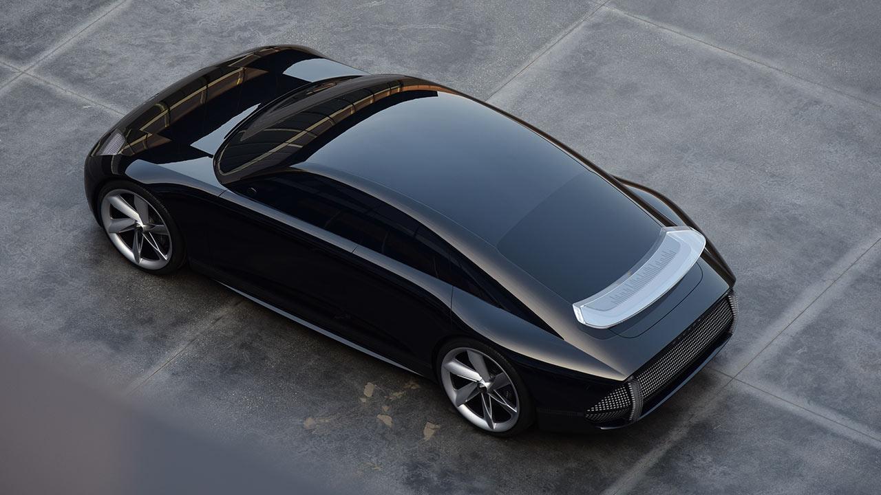 Hyundai Prophercy Concept EV - Vogelperspektive
