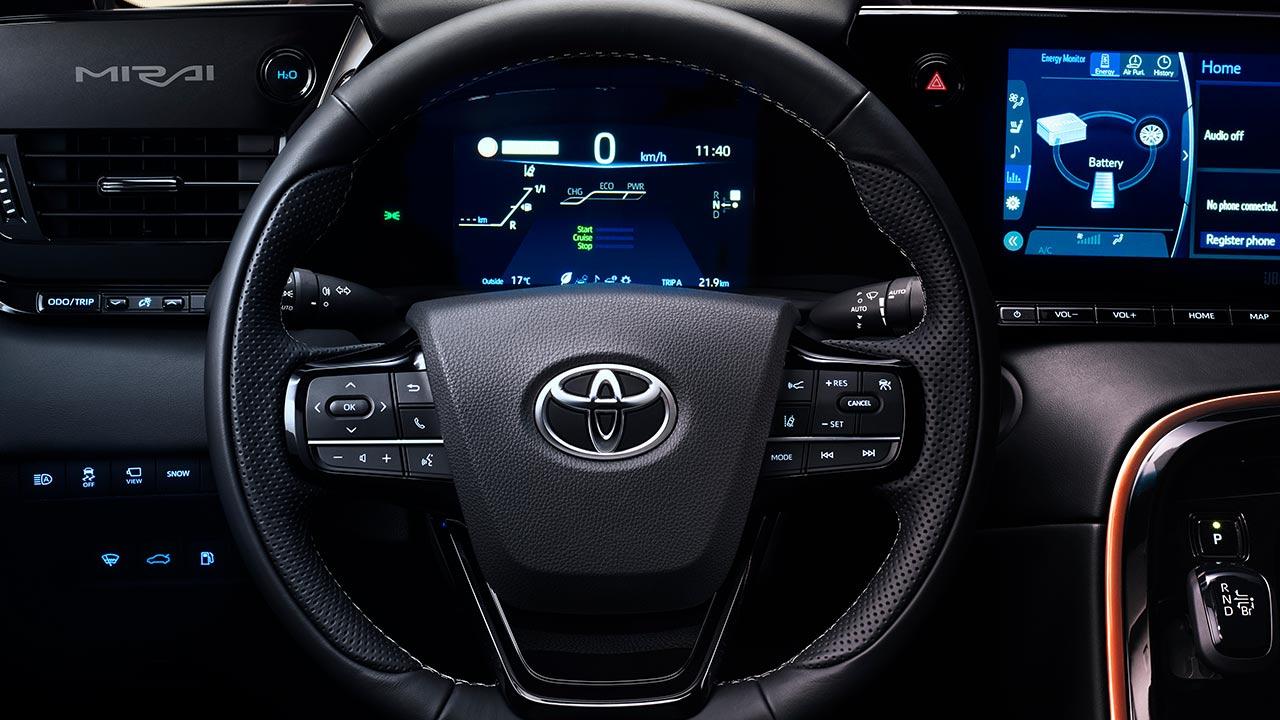 Toyota Mirai Concept - Lenkrad