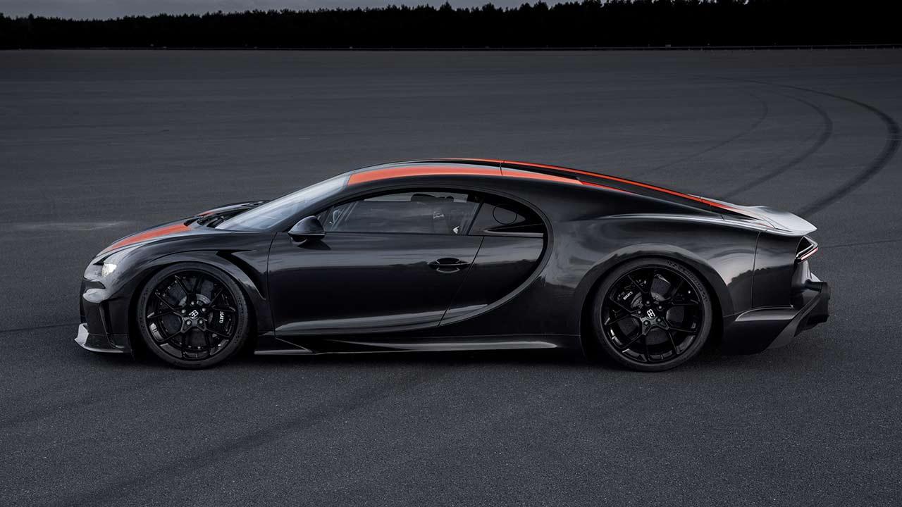 Bugatti Chiron Super Sport 300+ - Seitenansicht
