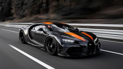 Bugatti Chiron Super Sport 300+ - auf der Rennstrecke