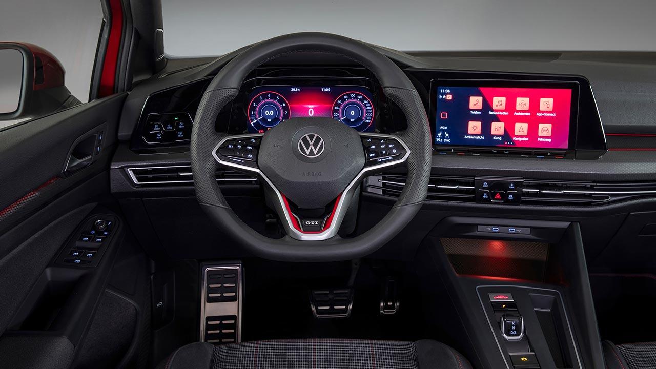 Der neue Golf GTI - Generation 8 - Cockpit