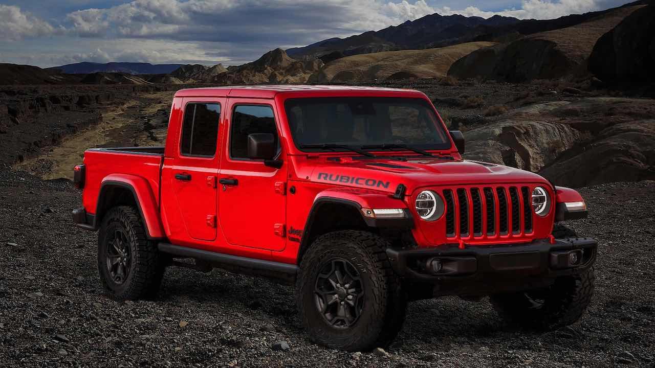 Jeep Gladiator - Front- und Seitenansicht