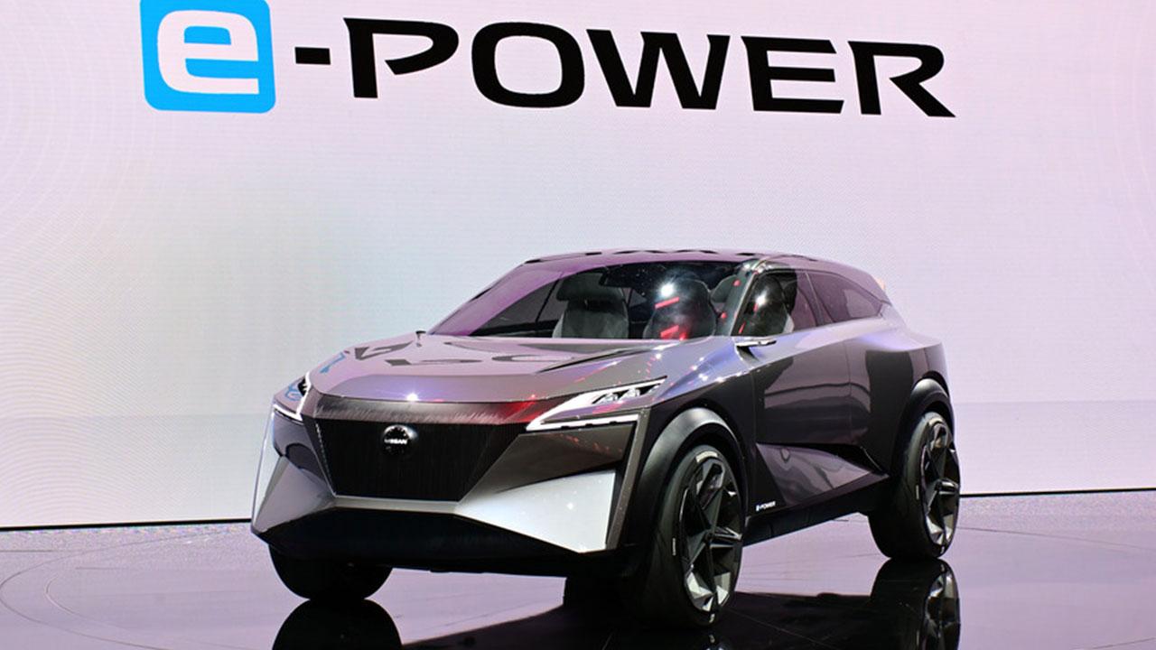 Nissan IMQ Concept - seitliche Frontantsicht