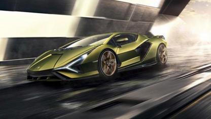Lamborghini Sian - in voller Fahrt