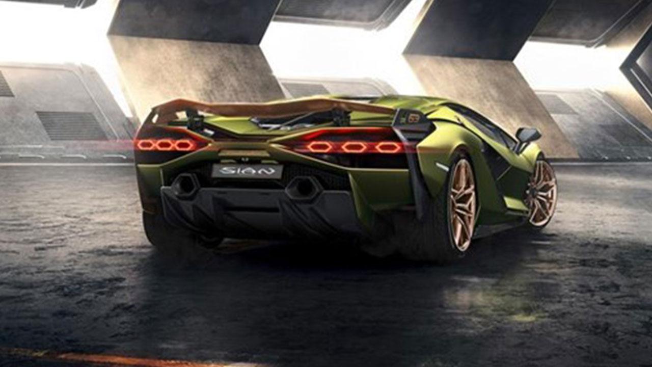 Lamborghini Sian - Heckansicht