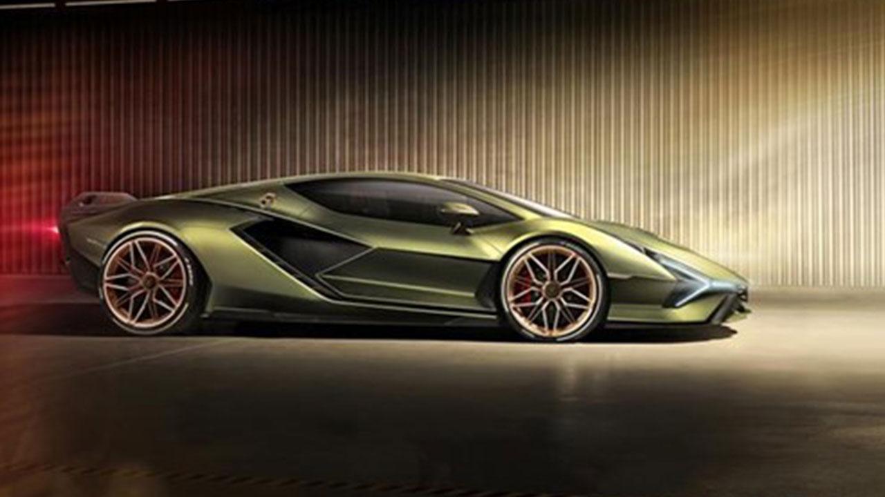Lamborghini Sian - Seitenansicht