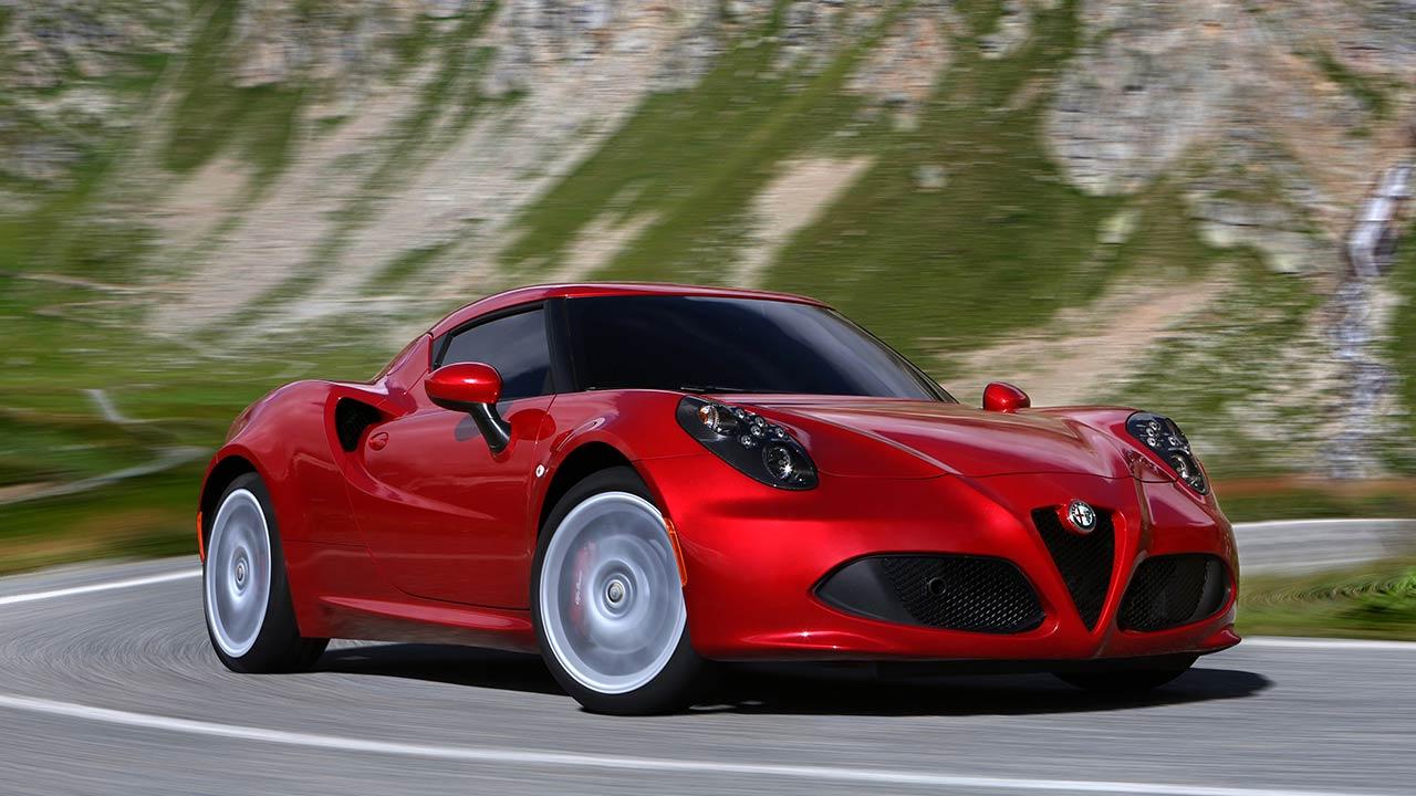 Alfa Romeo 4C - Seitenansicht