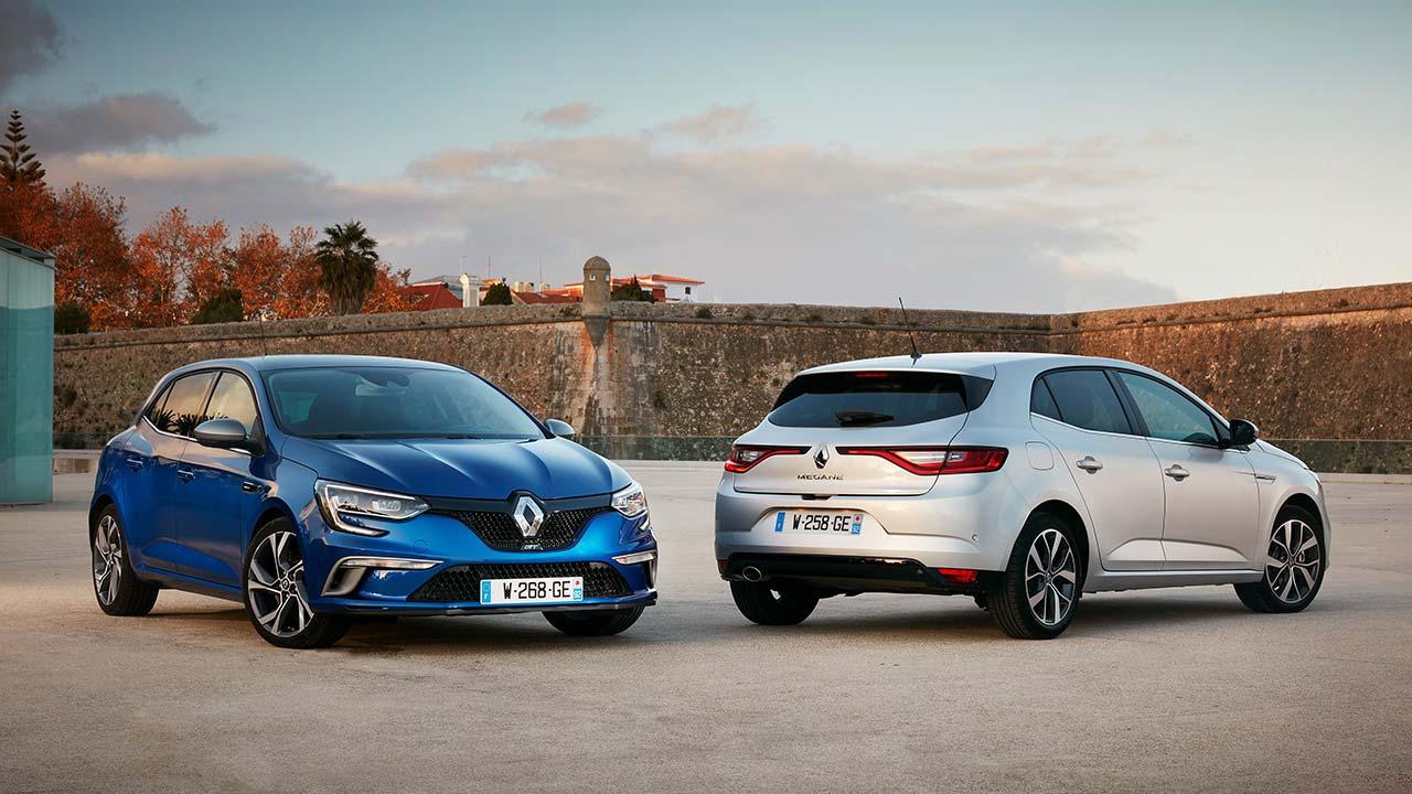 Renault Mégane - mehrere Farben
