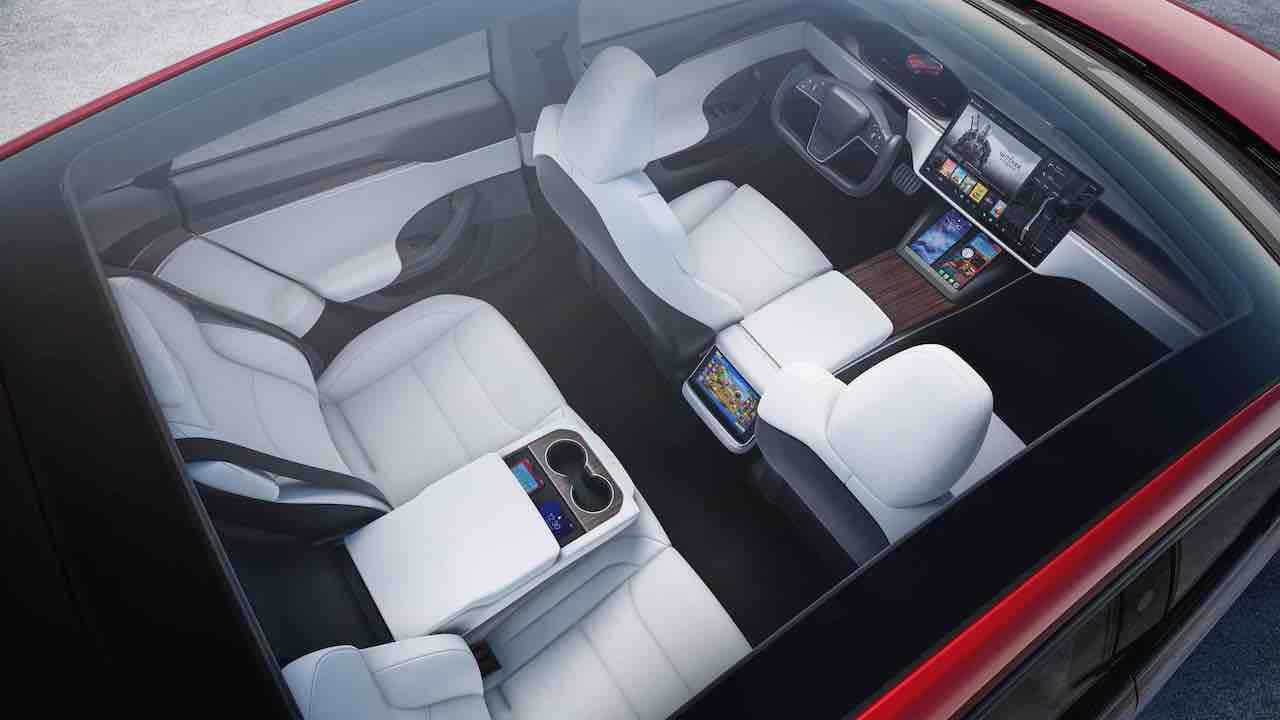 Tesla Model S Plaid - Innenraum
