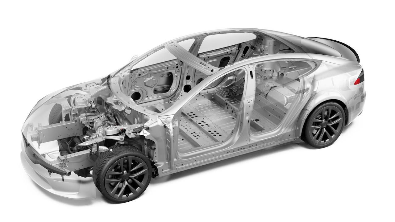 Tesla Model S Plaid - Konstruktion_Fahrzeugaufbau
