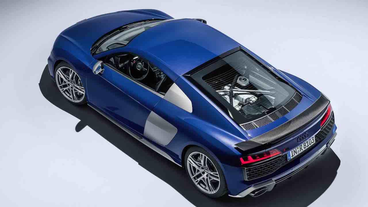 Audi R8 - Vogelperspektive