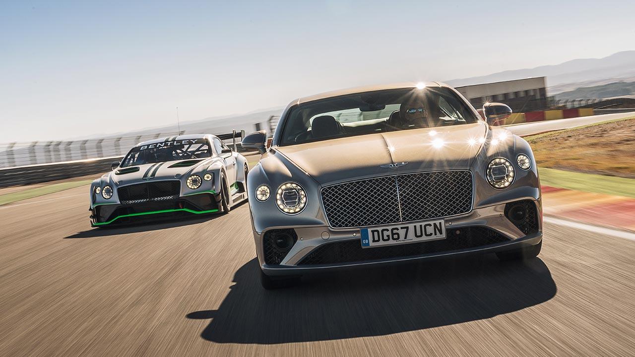 Bentley Continental GT - auf der Rennstrecke