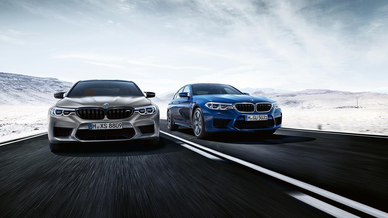 BMW M5 Competition - in zwei Farben
