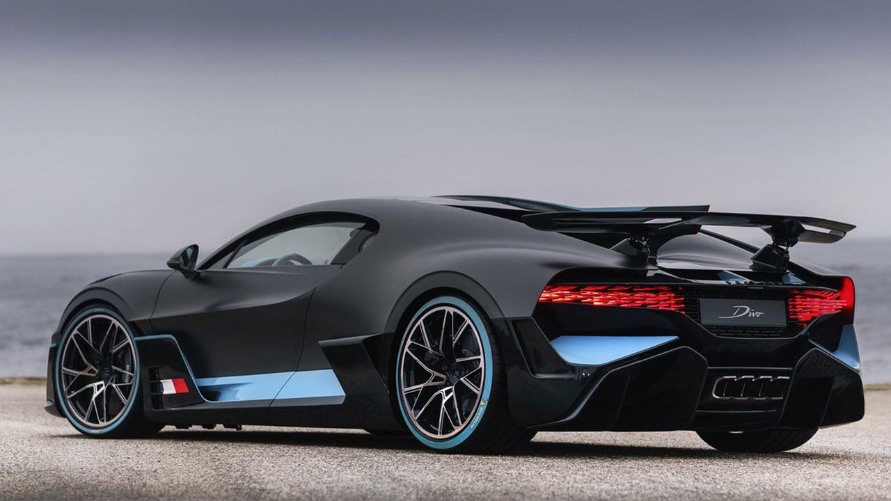 Bugatti Divo - Seitenansicht