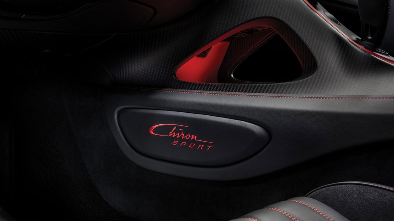 Bugatti Chiron Sport - Schriftzug
