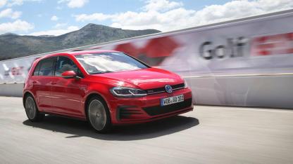 Volkswagen Golf GTI - auf der Rennstrecke