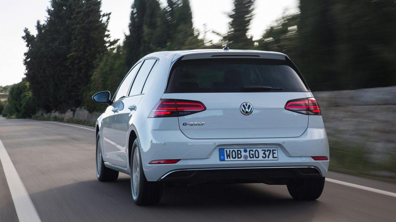 Volkswagen e-Golf - Heckansicht