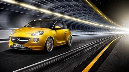 Opel Adam - in voller Fahrt