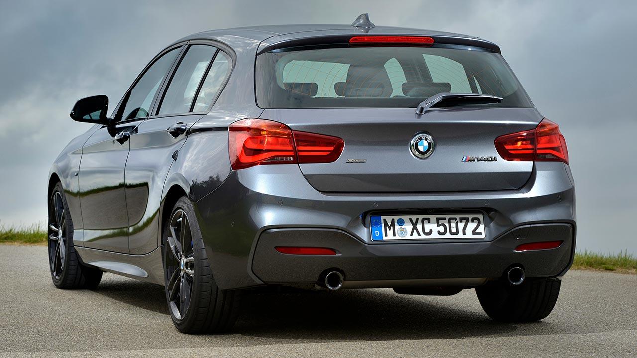 BMW 1er 5-Türer - Heckansicht