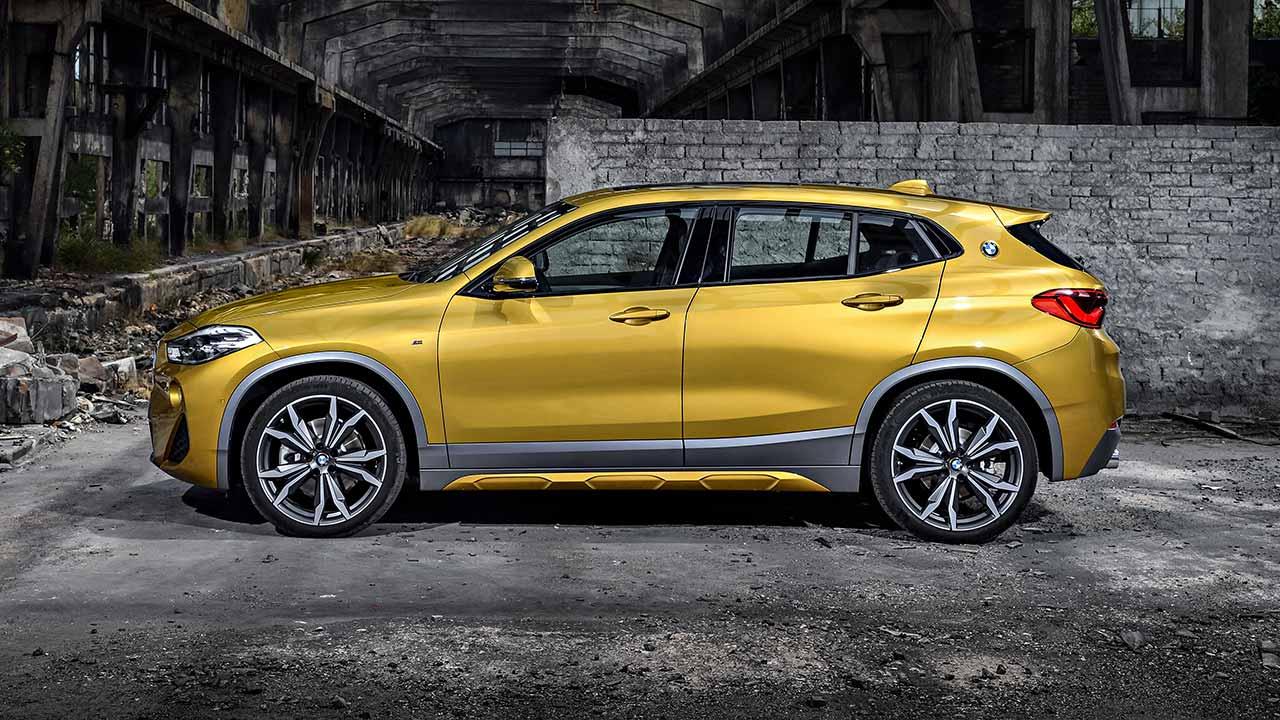 BMW X2 2017 - Seitenansicht