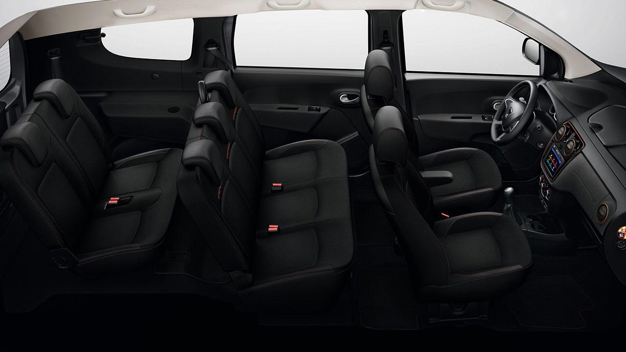 Dacia Lodgy - Cockpit und Sitze
