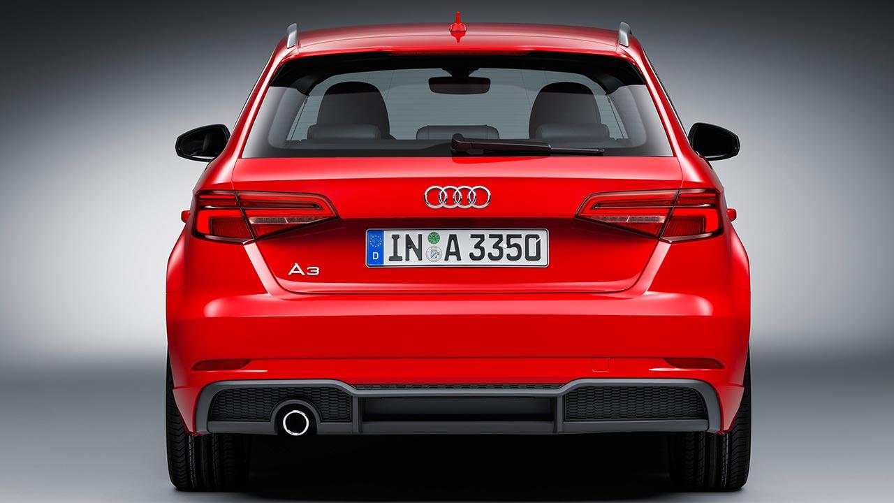 Audi A3 Sportback (2019) - Heckansicht