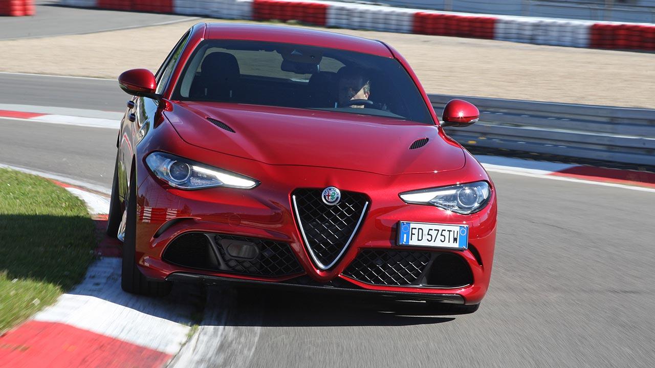 Alfa Romeo Giulia Quadrifoglio - Frontansicht