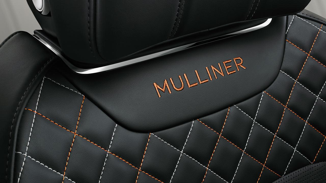 Bentley Bentayga Mulliner - Lederssitz