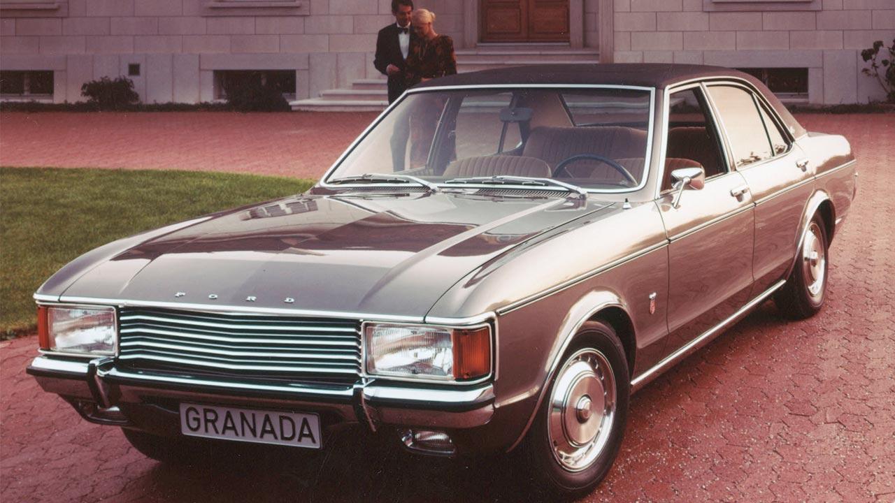 Ford Granada - am Parkplatz