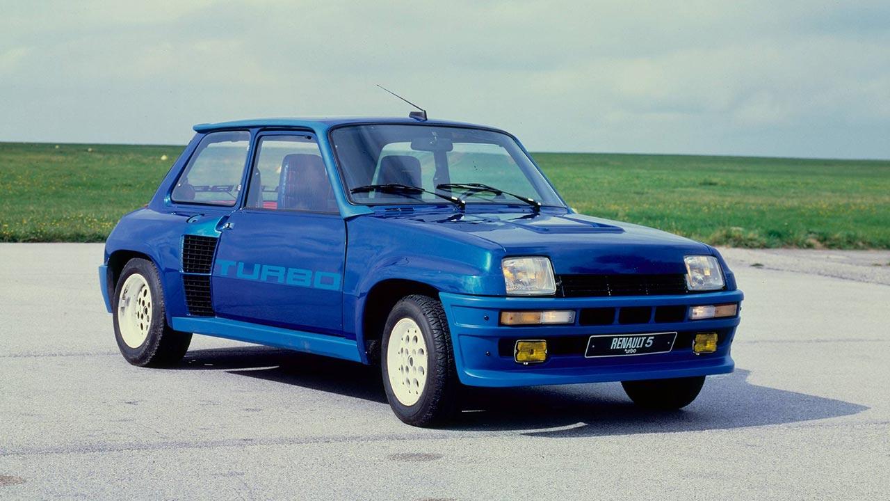 Renault 5 Turbo - in blau