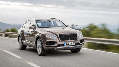 Bentley Bentayga Diesel - in voller Fahrt