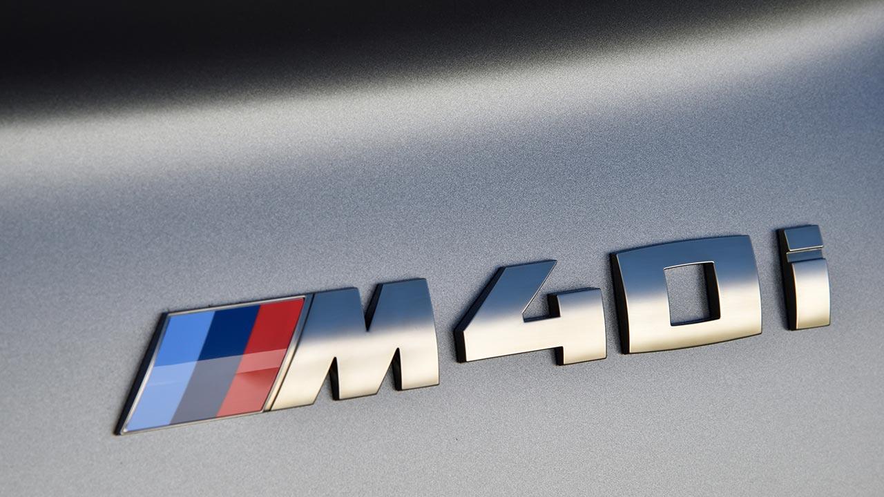 BMW Z4 Roadster M40i - Schriftzug