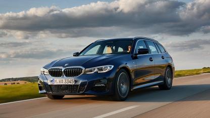 BMW 3er Touring - in voller Fahrt